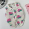 Autumn and Winter Strawberry Vest Dog Pet Clothes Thickened Vest Cat Teddy Bichon Pomeranian Schnauzer Small Dog Vest Vest