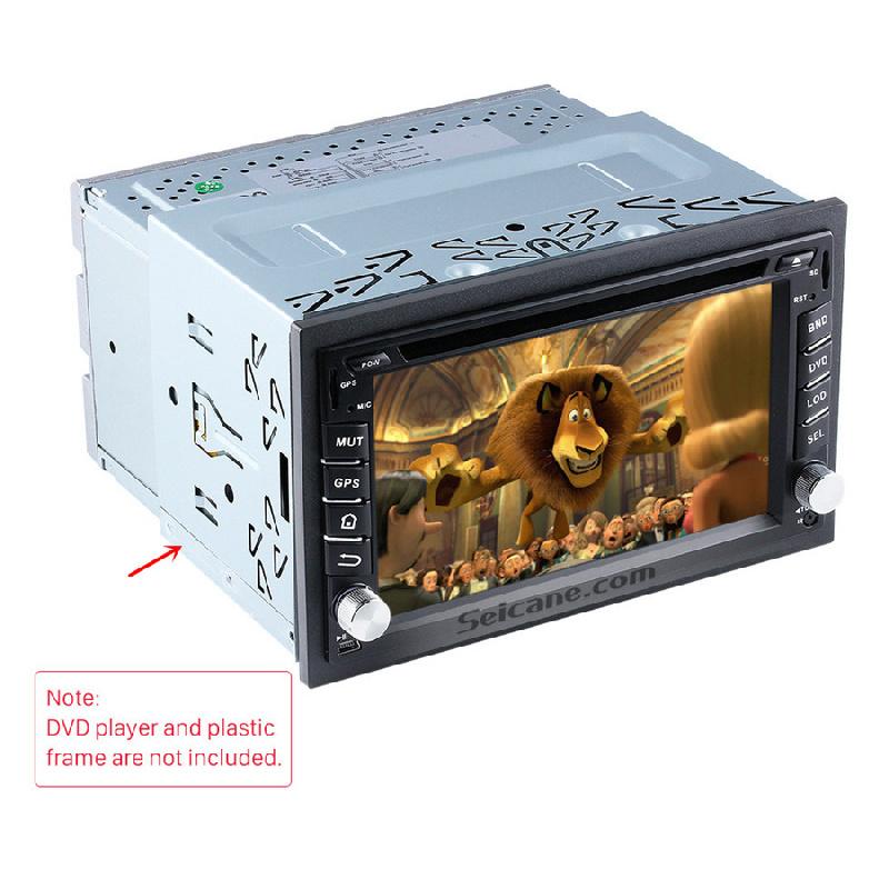 2Din Car Stereo Panel for Car Radio DVD Player Mounting Frame Install Dash Bezel