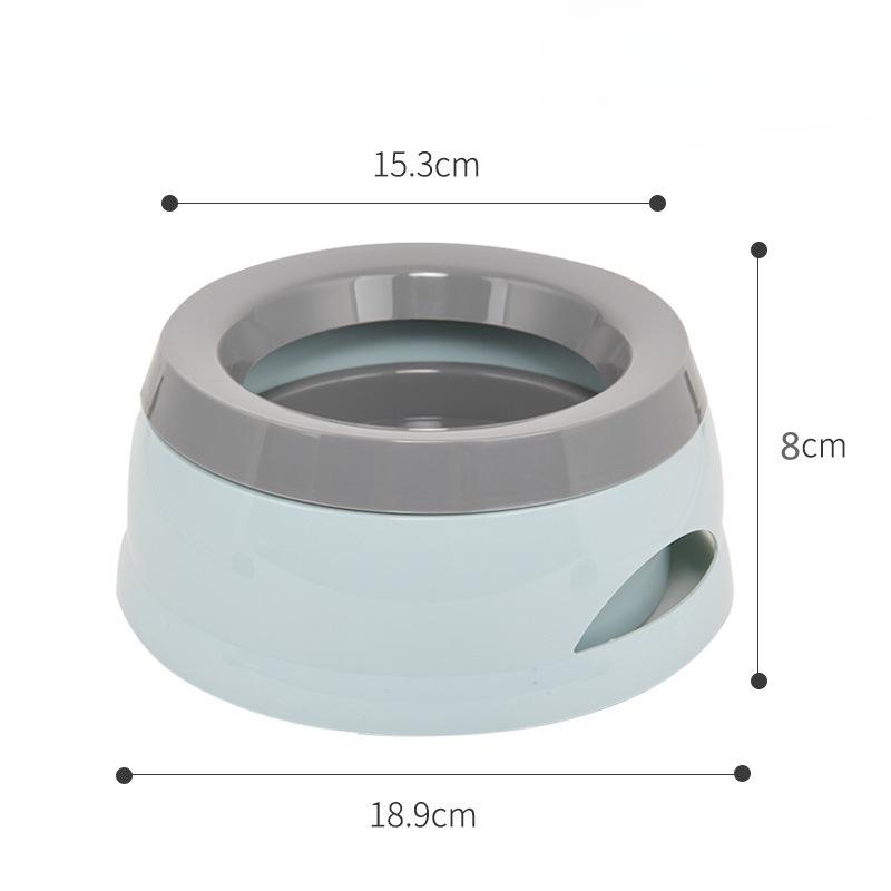 

Миски для питья для домашних животных, Дорожные миски для автомобиля, Противоскользящие, Защищающие от брызг, Не мочащие морду, Защищающие от перелива миски для собак и кошек