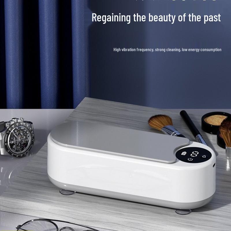 Ultrasonic Eyewear & Jewelry Cleaner – Home Device for Lenses, Retainers, Watches & More