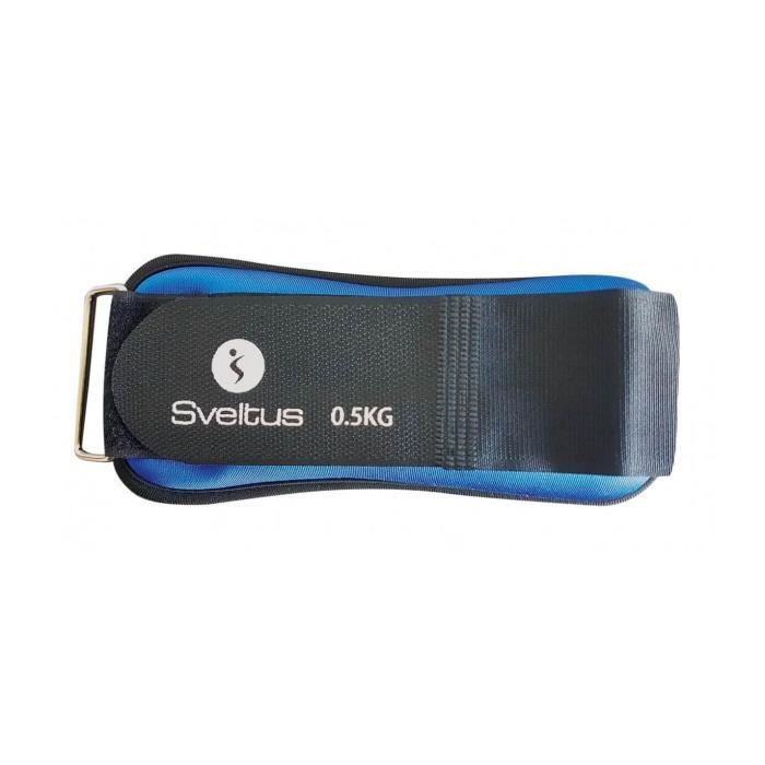 Bracelets lestés SVELTUS - 500 g x2 - Poignets et chevilles - Fitness