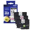 Genuine Brother Masking Tape 12mm Wide Pink of P-touch TZe-MT3JP02M3, (Happy Star, Dot, Mint/Set 3)
