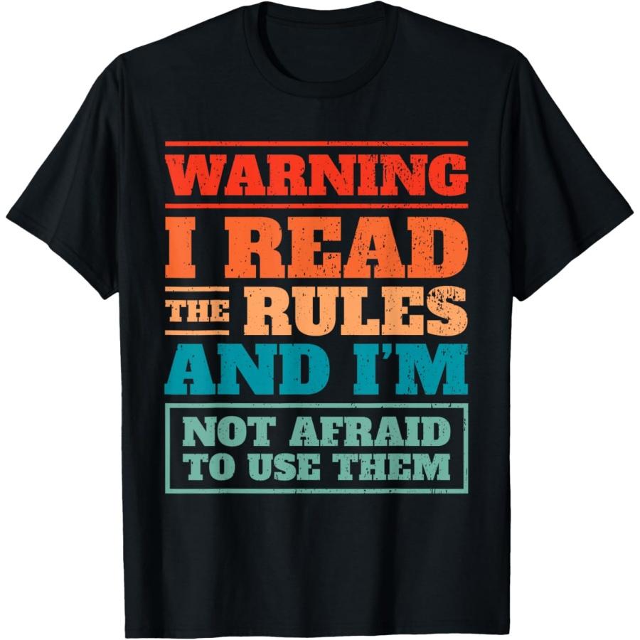 Game Night Fun I Read The Rules I Game Night Host T-Shirt XXXXXL чёрный
