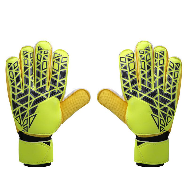 China Manufacturer Cheap Contact Latex Finger protection Football Goalkeeper Gloves for Kids