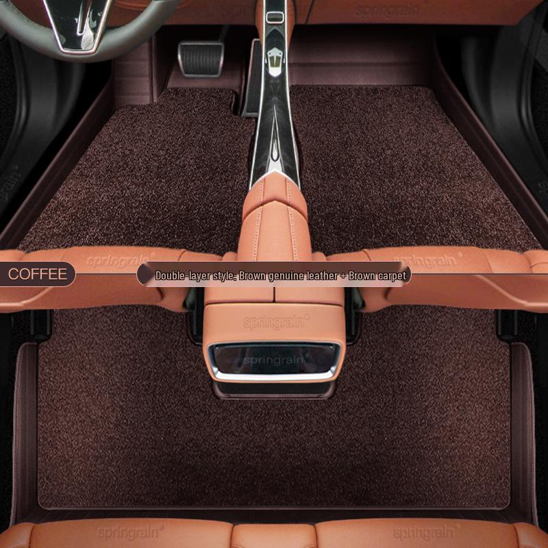 AITO M5 Ultra M7 Pro M8 Max M9 Electric Leather Car Floor Mats