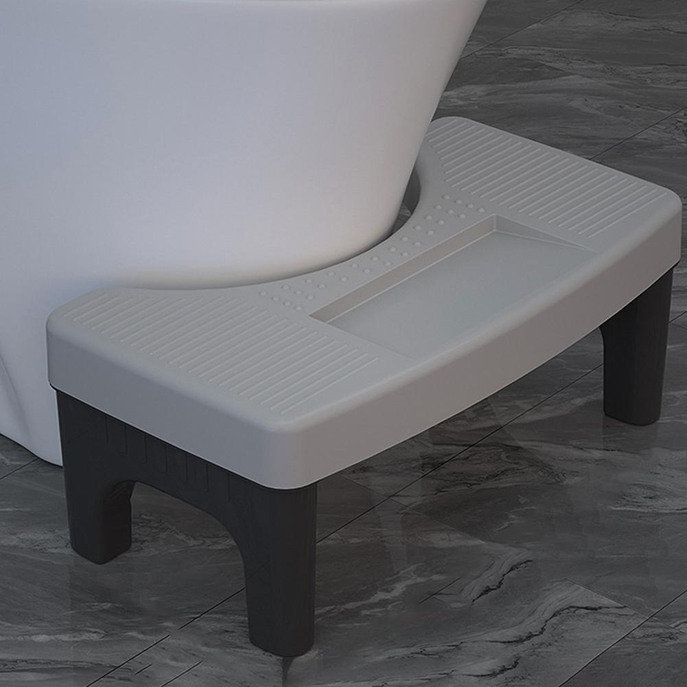 Taburet de Toaletă de Uz Casnic Anti-alunecare Durabil Pedală Suport Picioare Pentru Interior