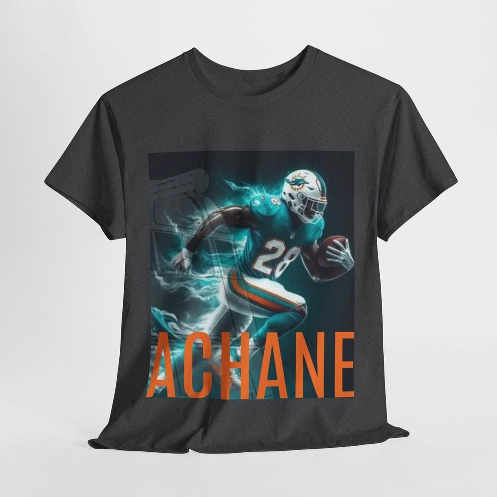 Miami Dolphins Achane Train Унисекс Хлопковая Футболка Унисекс Футболка XXXXL