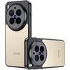 Case for Vivo X300 Pro, Fusion Hybrid, Transparent with Black Frame