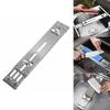 Stainless Steel Sink Mounted Sharpening Stone Holder for Various Knives