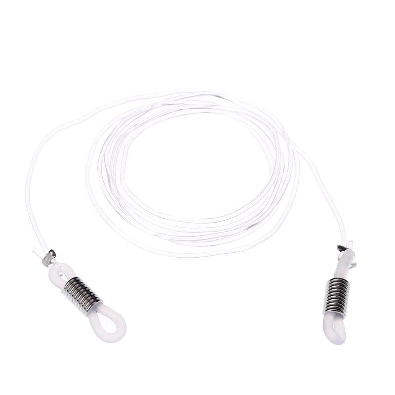 

Новые прозрачные очки, противоскользящий ремешок, эластичный шейный шнур, спортивные очки на открытом воздухе, солнцезащитные очки, веревка, держатель белый