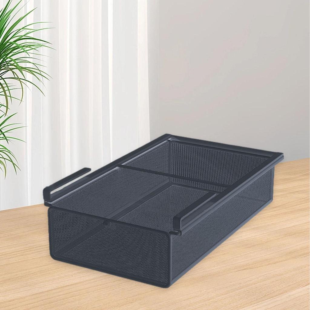 Extendable Hanging Basket for under Cabinet Drawer Shelf, Space Saving, Multifunctional, Portable