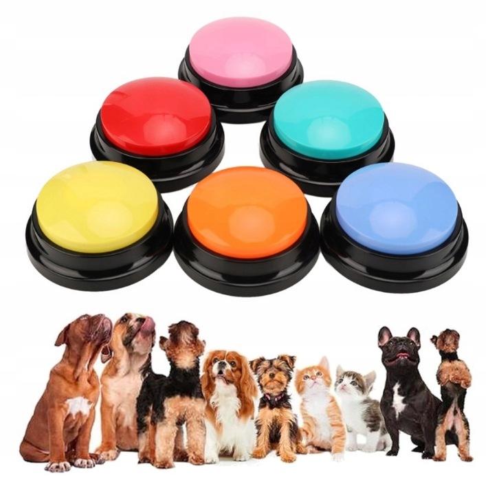 Pet Communication 6 przycisków do nagrywania tresury zwierząt