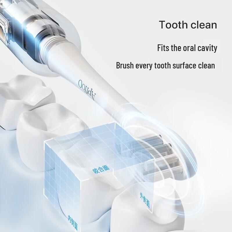 ApiYoo TB-1 Smart Sonic Electric Toothbrush CN plug (adapter included)