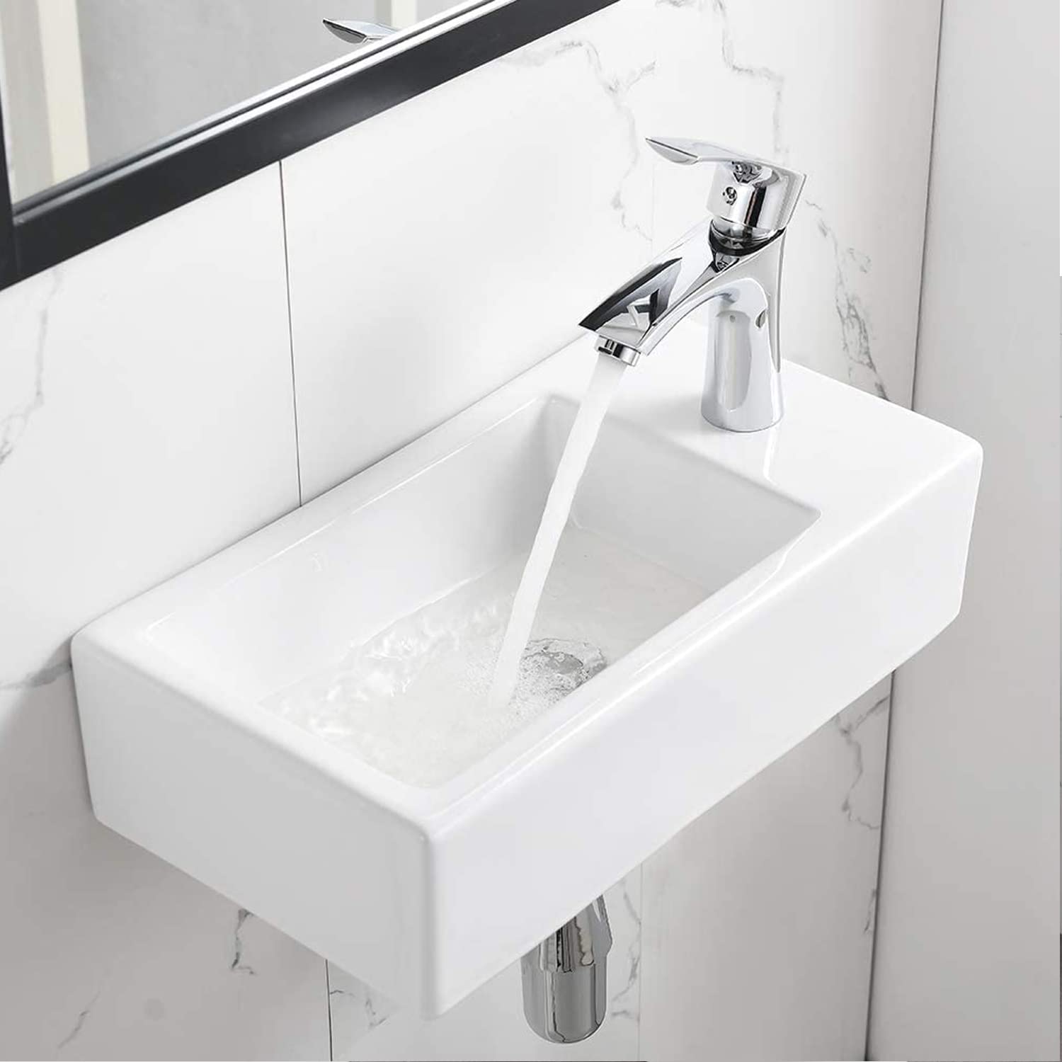 

сливной набор Мини умывальник для рук умывальник маленькая стирка стирка стильный умывальник [В комплекте стена] раковина, настенный, раковина, компактный, раковина, чаша, умывальник, белый