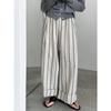 natural stripe linen