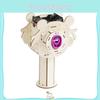 Handmade Children Assembly Wooden Electric Bubble Machine Component Set Toy