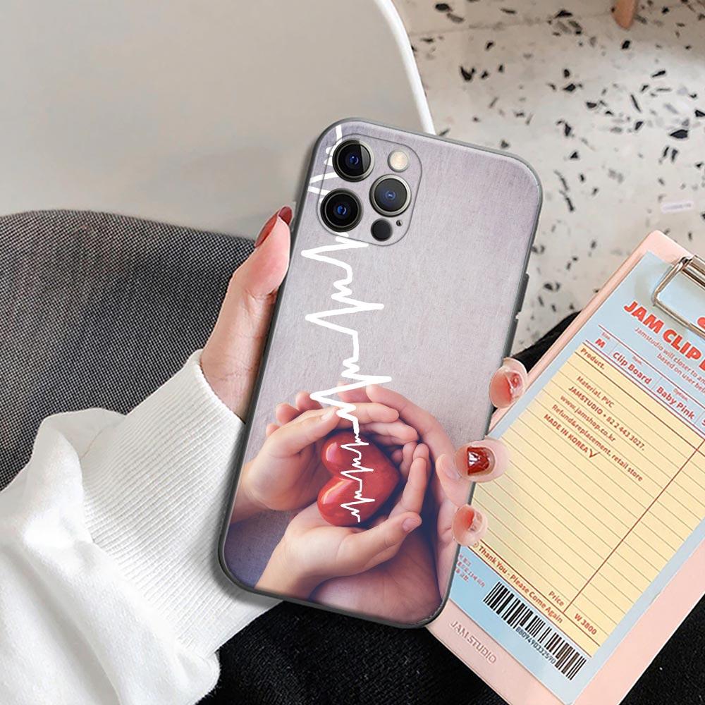 Nurse Medical Medicine Health Heart Stethoscope Phone Case for iPhone 15 14 Pro Max 8 Plus SE 2022 11 12 13 Pro Xs Mini X S Case
