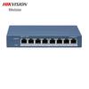 Switch PoE Gigabit de 8 Portas Hikvision Plugue CN (adaptador incluso)