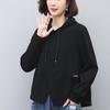 2024 Women's Lightweight Petite Hoodie - Spring/Autumn Casual Long Sleeve