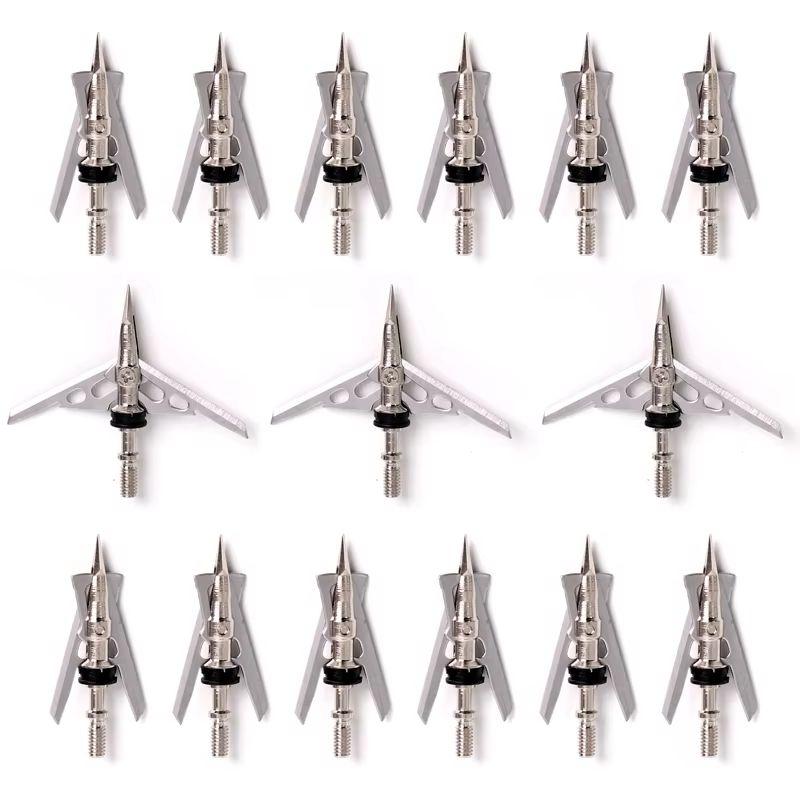 6/12Pcs 100 Grain Mechanical Broadhead 2