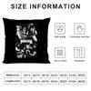 P-Pantera Music Band Cushion Cover Pillowcase Ultra Soft Skin Friendly Fabric Cloud Like Comfort & Concealed Zipper
