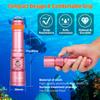 ORCATORCH D710 Underwater Diving 3000 150 Meters Underwater Light, Lumens, IP68, (Pink)