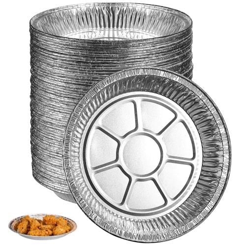 

50 штук пергаментных вкладышей для аэрофритюрницы, антипригарные, маслостойкие, круглые 5,9 бумаги для выпечки для духовки, аэрофритюрниц, выпечки, жарки, микроволновой жарки