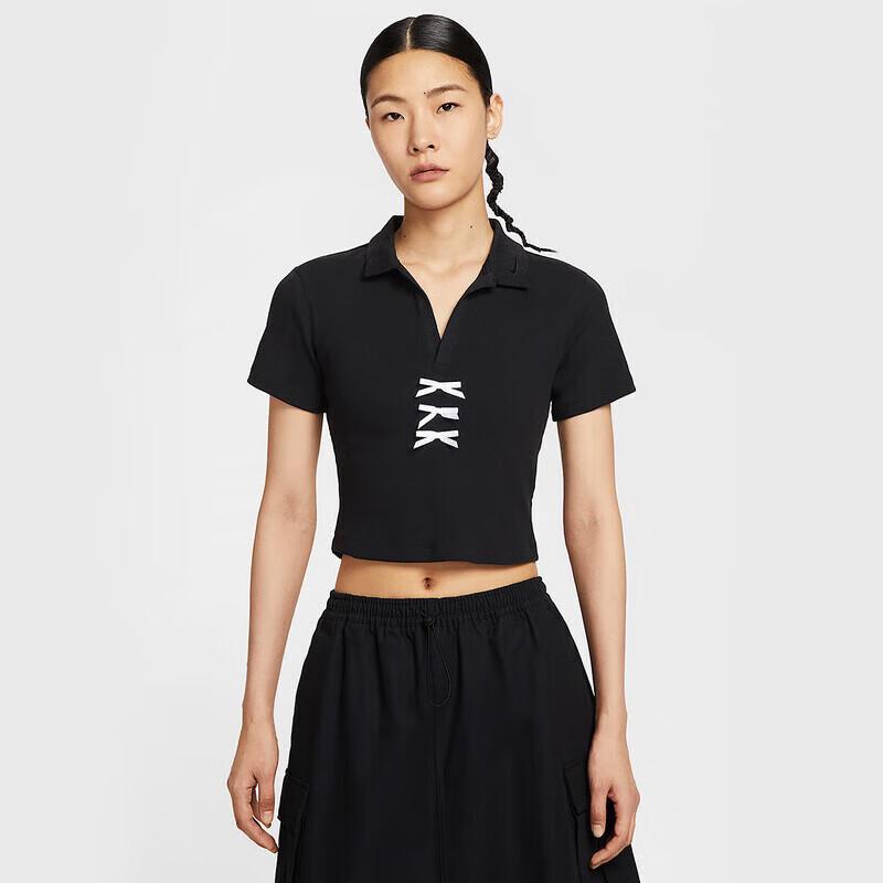 Nike Women s Sportswear Rib Polo Shirt XL