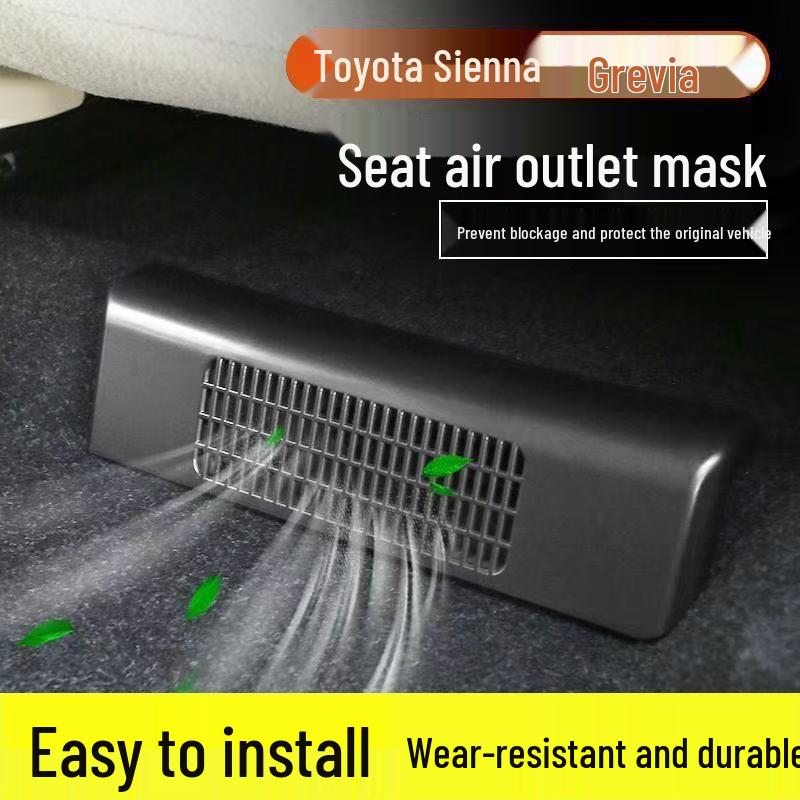 Senegalese Air Vent Mod Kit: Dustproof & Anti-Clog Covers for Interior Enhancement