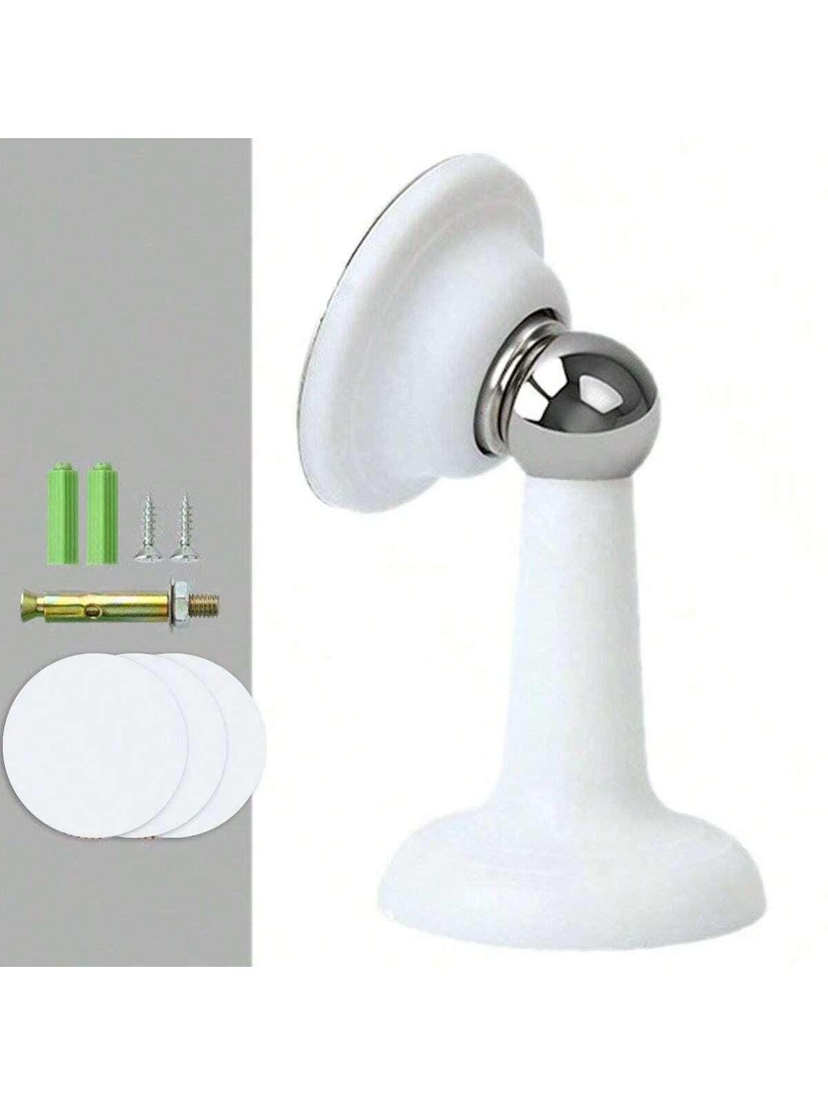 

Силиконовый противоударный дверной стопор, сильный магнит, бесшумный дверной стопор, без пробивки, пробивка, дверной стопор для стены и пола 1pc