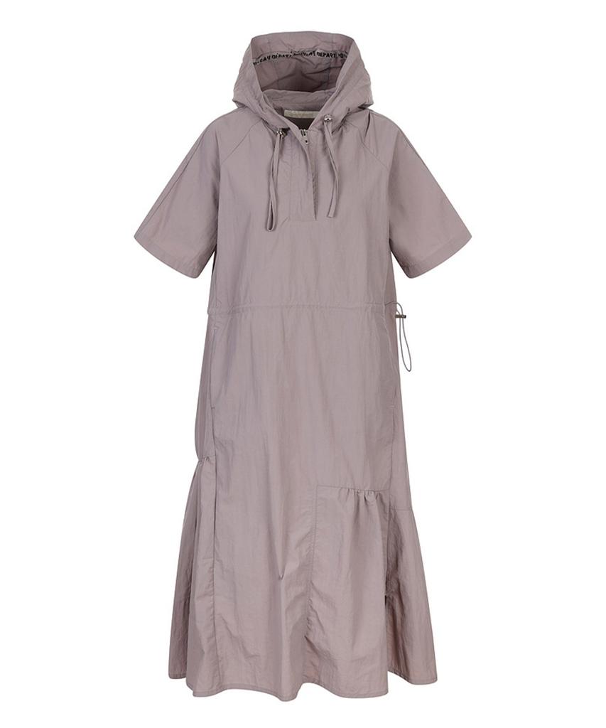 MAREMONTE Hooded Lettering Dress_M244Mop24P0