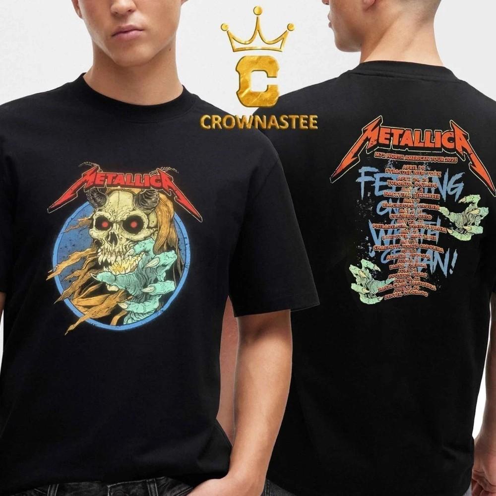 Tour 2025  North American Dates Two Sided Reprint S–4XL Unisex T-Shirt XXXXL