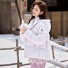 Women's Puffy Short Hooded Duck Down Jacket