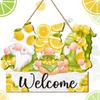 Decorative Spring Wood Decors Sign Hello Spring Wood Hangings Sign Unique Door Hangings, Home & Offices Decorations