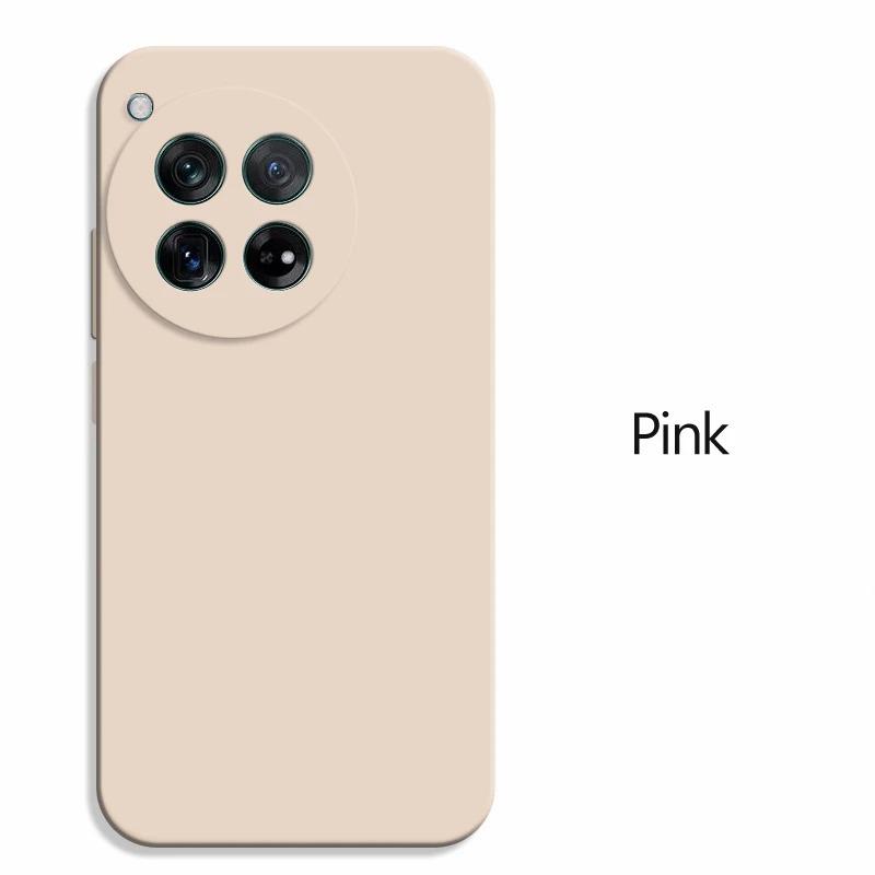 Für Für OnePlus 12 Hülle Stoßfest Quadratisch Flüssigsilikon Weiche Hülle Für OnePlus 12 One Plus 12 OnePlus12 5G Handyhülle Coque Fundas