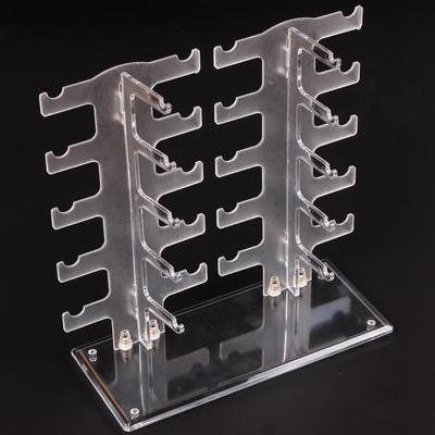 Double Row Sunglasses Rack - 10 Pair Plastic Display Stand