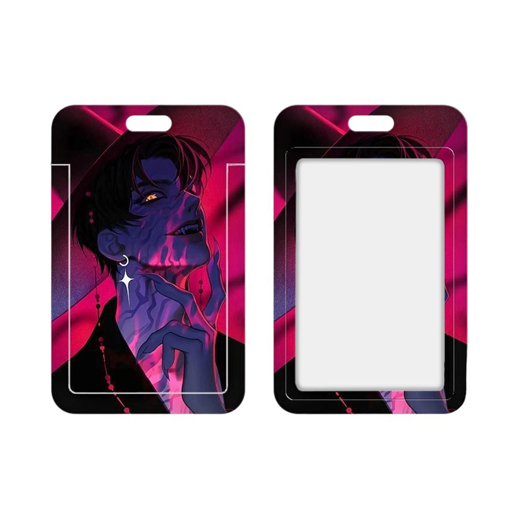 Student Slide Card Holder For School Meal Card, Bus Card, ID Badge, Access Card Protector, Card Cover