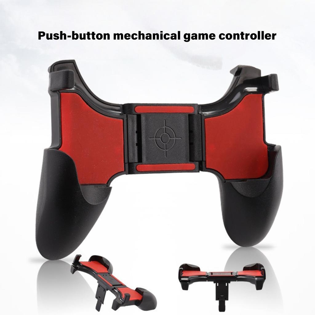 Disparadores de Teléfono Botón de Apuntar de 6 Dedos Gamepad Joysticks Controlador de Juego Botón de Disparo Accesorios para Videojuegos