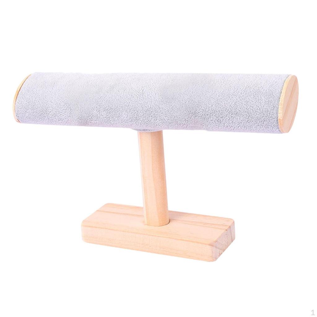 Wooden Bracelet Bangle Holder for Necklace Store Showcase