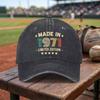 Exquisite Limited Edition  Classic Washed Baseball Cap with Adjustable Buckle Design Lightweight and Breathable Unisex for