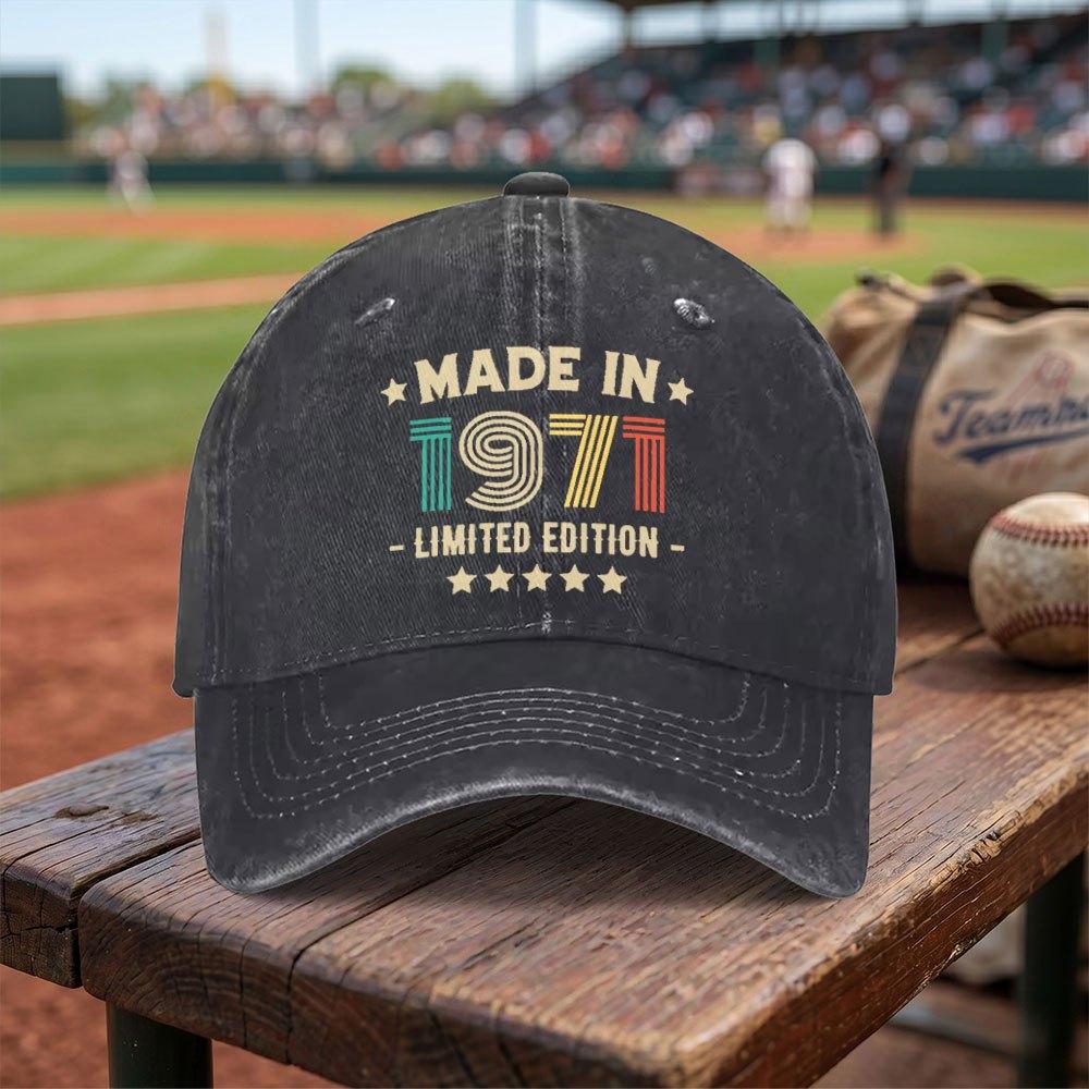 Exquisite Limited Edition  Classic Washed Baseball Cap with Adjustable Buckle Design Lightweight and Breathable Unisex for