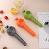 1pcs Manual Lemon Clip Creative Kitchen Gadgets Colorful Manual Lemon Juicer Not Easy To Deform Mini Home Portable Lemon Clip
