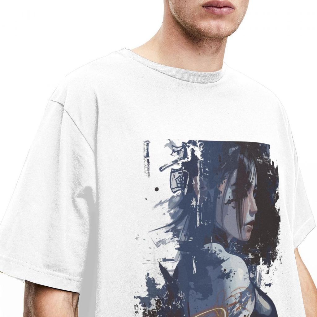 Men's Stellar Blade Fanart Video Game T-Shirts Cotton Tops Summer Y2K Short Sleeve T-Shirt Crew Neck Novelty  Tshirt New Arrival