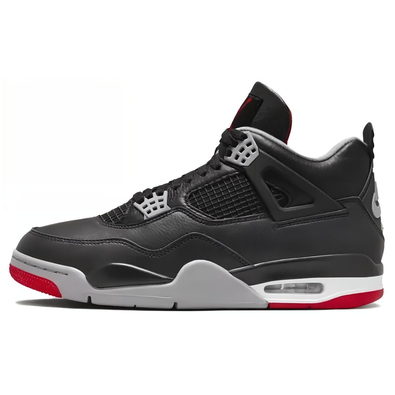 

Новые мужские кроссовки Jordan 4 Retro Bred Reimagined FV5029-006 44