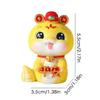 Cartoon Snake Figurine Miniature 2025 New Year Decoration Ornament Chinese New Year Snake Figurine New Year Creative Gift