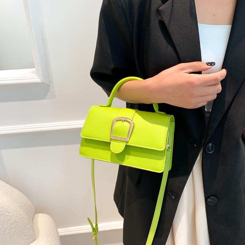 Simple casual shoulder bag fashion trend messenger bag niche small square bag summer new bag women