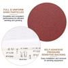 Uxcell PSA Sanding 100 Grit Aluminum Oxide Round Sander Paper for Sanding Auto Car and Metal 5-Piece 12-inch Discs, Self-Adhesive Stick-Back