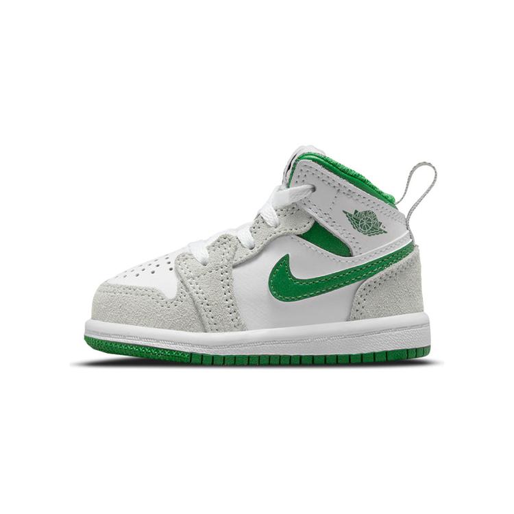 New Jordan 1 Mid SE White Pine Green TD DC7250-103