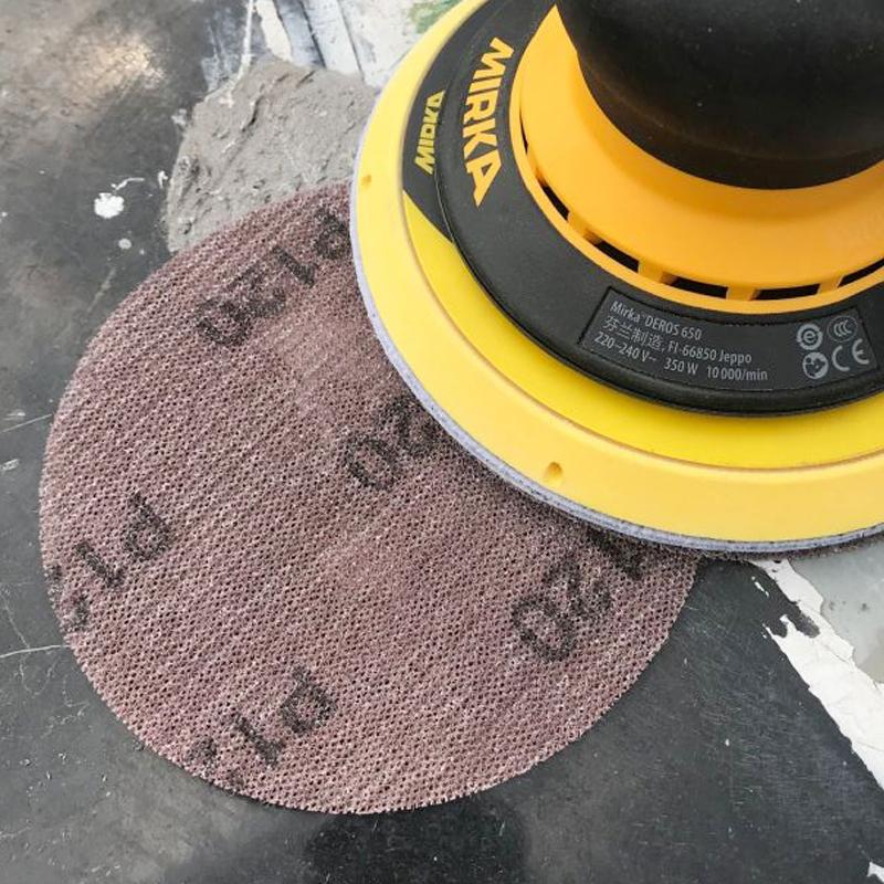 ATPRO 5-inch Grid Sandpaper 125mm Plush Dry Sandpaper Car Dust-free Polishing Grinding Sheet P80-P800