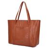 Simple and large-capacity women's bag, new fashionable versatile crocodile pattern shoulder oblique span bag, handbag.